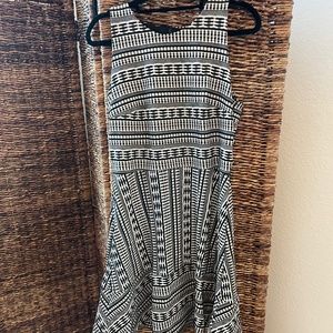 Black and White Dress